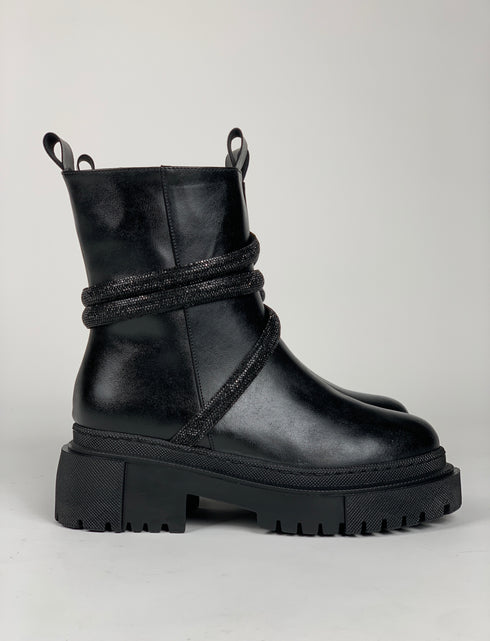 ASTON KRİSTAL TAŞLI BOOTIE